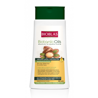BIOBLAS BOTANIC OILS ARGAN OIL SHAMPOO 360 ml